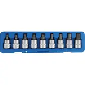 Bgs Bits, Bitset Aandrijfvierkant 20 mm (3/4") Binnenzeskant, T-profiel (voor Torx) 9 stuks. (20 mm)