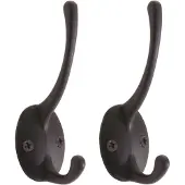 MCW Set van 2 kapstokhaken -C75, haken Muurhaken Kapstokhaakset