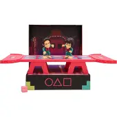 Squid Game Glazen Tegel Spel - Spannende Uitdaging met Figuren