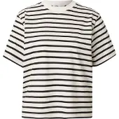 ONLY Shirt zwart / wit