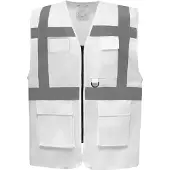 Yoko YK801 Multi-Functional Executive Waistcoat - Wit