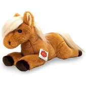 Teddy HERMANN® Lying Horse Teddy 34 Cm Bruin