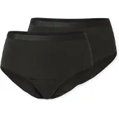 Schiesser Slip ' Periodenslip Secret Care ' zwart
