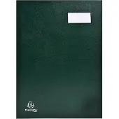 Exacompta Handtekeningenboek A4 Groen 24123E 24 (B) x 1,7 (D) x 32,7 (H) cm