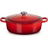 Le Creuset Gietijzeren Lage Braadpan Kersenrood 30cm 6,2l