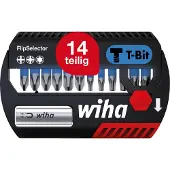 Wiha 41824 Bitset 13-delig Kruiskop Phillips, Torx plus