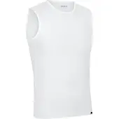 Gripgrab - Ultralight Mesh Mouwloos Base Layer Zomer Fiets Ondershirt Polygiene Zweethemd - Wit - Heren - Maat L