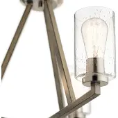 Kichler LED Kroonluchter | 3X E27 Max 60W | Dimbaar | Distressed Antique Grey