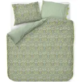 Pip studio Dekbedovertrek Kikoy Groen Satijn-140 x 200 / 220 cm | 1-Persoons