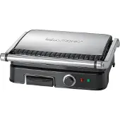 Clatronic Grillplaat en Panini - - KG 3487 - 2000 W - Instelbare Thermostaat - Gemakkelijk Schoonmaken