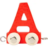 Small Foot Houten Lettertrein Kleur A