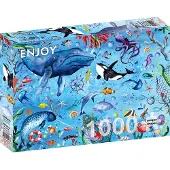 Enjoy Puzzle Deep Blue Sea Puzzel (1000 stukjes)