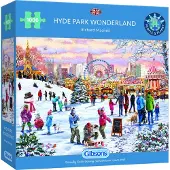 Gibsons Hyde Park Winter Wonderland Puzzel (1000 stukjes)