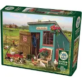 Cobble Hill legpuzzel dieren The Happy Hen House 1000 stukjes.