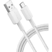 Anker A81H6G21 USB-kabel USB-A stekker, USB-C stekker 1.8 m Wit
