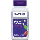 Natrol Vitamine B12 Fast Dissolve 5.000 mcg (100 Tabletten) - vitamine-b12