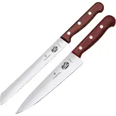 Victorinox Wood messenset broodmes & koksmes Roestvrij staal-esdoorn