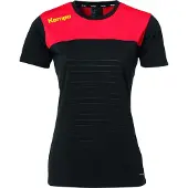 Kempa Emotion 2.0 Short Sleeve T-shirt Rood,Zwart XS Vrouw