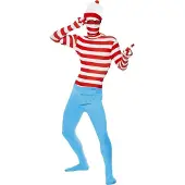 Vegaoo Wheres Wally? Second Skin Costume