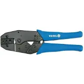 VOREL Krimptang 220mm, geschikt voor kabelschoenen, adereindhulzen en krimpverbindingen. Geschikt voor draden van 0,5 tot 2,5 mm²