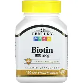 21st Century , Biotin, 110 Easy Swallow Tablets