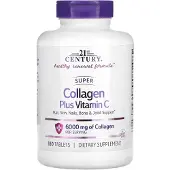 21st Century , Super Collagen Plus Vitamin C, 180 Tablets