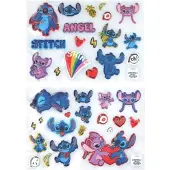Paladone Disney - Lilo & Stitch - Set van gadgetstickers Puffy