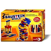Noris 3 kleurrijke bouwsteenspellen
