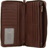 Fossil Liza portemonnee leer 20 cm medium brown