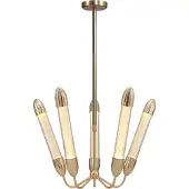 UMAGE Lemon Squeeze Penta korte hanglamp Verchroomd messing