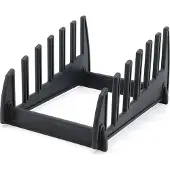 Super Merchant Snijplankenrek – Voor 6 Planken – Zwart – 320x230x160 mm – Polypropyleen