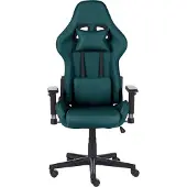 Beliani WARRIOR - Gamestoel-Zwart-Polyester