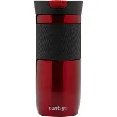 CONTIGO Byron, Rood, Roestvrijstaal, Roestvrijstaal, 6 uur, 12 uur, 470 ml