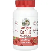 MaryRuth Organics - CoQ10 Gummies, Framboos - 60 gummies