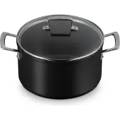 Le Creuset braadpan met glazen deksel 6 L