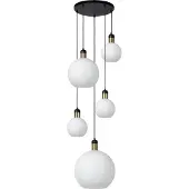 Lucide Julius hanglamp 65cm 5x E27 wit