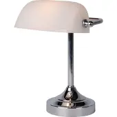 Lucide BANKER - Bureaulamp - 1xE14 - Chroom