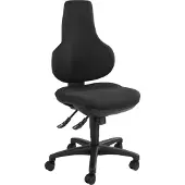 Topstar bureaustoel ERGO POINT, synchroonmechanisme, zonder armleuningen, speciale ergonomisch gevormde wervelsteun, zwart