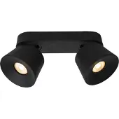 Lucide TRIGONO - Plafondspot - 2xGU10 (MR16) - Zwart