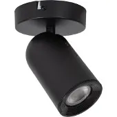 TRIO Punch Ceiling Spot Black
