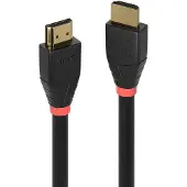 Lindy 41072 HDMI-kabel HDMI Aansluitkabel HDMI-A-stekker, HDMI-A-stekker 15.00 m Zwart 4K UHD, Vergulde steekcontacten