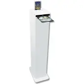 Inovalley HP32-CD-W CD-installatie, 1 luidspreker, FM-radio, CD-speler, MP3-ondersteuning, dockingstation, USB-poort, Bluetooth
