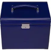 Windrose Sieraden-bewaring donkerblauw