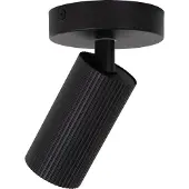 Lucide CLUBS - Plafondspot - 1xGU10 - Zwart