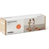 Modu Balancebane - 17 Onderdelen - Burnt Orange/Dusty Green - - OneSize - Motoriek speelgoed