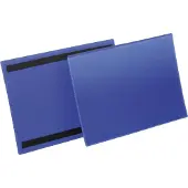 Durable Etikettenhouder | B297xH210mm blauw | magnetisch | pak a 50 stuks - 174507
