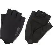 Agu Gel Fietshandschoenen Zomer - Wielrenhandschoenen Dames & Heren - Zwart - Maat L