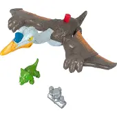 Imaginext Jurassic World: Quetzalcoatlus met hoge vliegactie