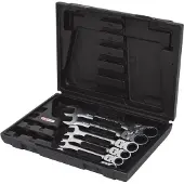 Ks Tools 503.4859 503.4859 Ring-steeksleutelset Sleutelbreedte (metrisch) 8 - 19 mm