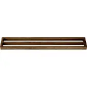 Andersen Furniture Andersen handdoekstang dubbel 73,5 cm Dark Stain Matt Lacquer Ash